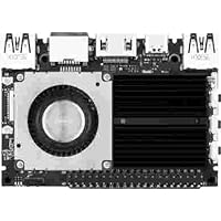 Khadas Single Board Computer, VIM3 Pro Amlogic A311D,Faster CPU,Neural Processing Unit for A.I.Switchable PCIe and USB 3.0,Dual Independent Displays,Dual Cameras (4+32GB)+Cooling Fan+New Vim Heatsink