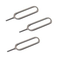 Pack of 3 SIM Card Tray Open Opener Ejector Eject Pin Removal Remover Key Tool Useful and Nice