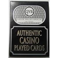 Deck of Green Valley Ranch (GVR) Authentic Casino Playing Cards - Includes Bonus Cut Card!
