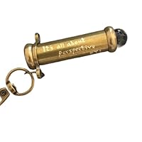 Mini Teleidoscope, Brass Teleidoscope, Teleidoscope Pendant, Gift idea