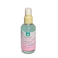 Hemp + Plus Hydrating Facial Mist Hemp Seed Oil + Collagen 4oz
