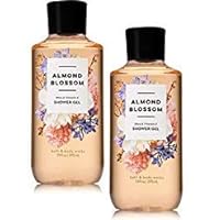 Bath and Body Works 2 Pack Almond Blossom Shower Gel 10 Oz.