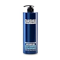 DASHU Daily Anti-Hair Loss Scalp Shampoo 33.8fl oz - Herbal Premium Shampoo, Repairs Hair Follicles, Prevent Hair Loss with Silk Ingredients