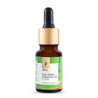 mk Australian Tea Tree Essential Oil for Hair, Skin & Acne Care | 100% Pure & Natural Tea Tree Essential Oil for Acne & pimples | Tea Tree Oil for Controlling Dandruff | Women & Men | 10 ml