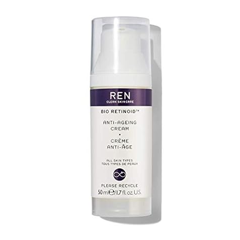 REN Clean Skincare Bio Retinoid Anti-Aging Cream, Reduce the Appearance of Fine Lines & Wrinkles 1.7 Fl Oz