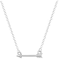 Fashion Necklace Love Arrow Unique Pendant Necklace Minimalist Jewelry Gift for Girls Women Gold
