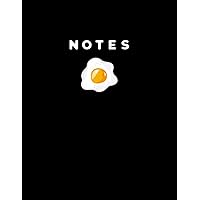 Fried Egg Notebook: Funny Fried Egg College Ruled Notebook | Paperback | Cream Paper, 100 pages | 8.5 x 11'' Fried Egg Notebook: Funny Fried Egg College Ruled Notebook | Paperback | Cream Paper, 100 pages | 8.5 x 11'' Paperback
