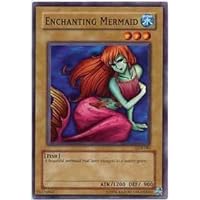 Yu-Gi-Oh! - Enchanting Mermaid LOB-084 Common - Legend of Blue Eyes White Dragon