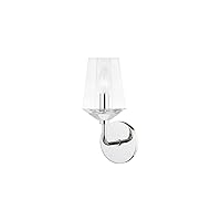 Mitzi H420301-PN Kayla Vanity, 1-Light 60 Watts, Polished Nickel