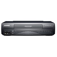 Sylvania 6260VE 4-Head Hi-Fi VCR, Black