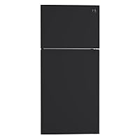 Kenmore 30 in. 18.2 cu. ft. Capacity Refrigerator/Freezer with Adjustable Glass Shelving, Humidity Control Crispers, Gallon Door Bins, ENERGY STAR Certified, Black