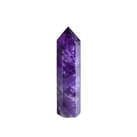 Purple Amethyst Obelisk Tower Healing Crystal Points by MarkaJewelry (71-80 MM)