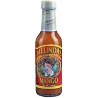 Melinda’s Mango Habanero Hot Sauce - Sweet & Mild Hot Sauce - Mango Habanero Sauce Made with Fresh Ingredients, Real Mango, Habanero Peppers, Vinegar, Carrot & Lime - 5oz, 3 Pack