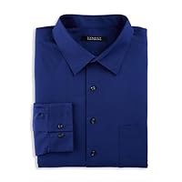 DXL Synrgy Men's Big and Tall Performance Solid Dress Shirt