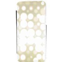 Gold Spotlights Flip Wallet Case with Magnetic Flap for Apple iPhone 5 and 5s
