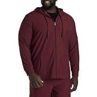 by DXL Men's Big and Tall Commuter Full-Zip Hoodie