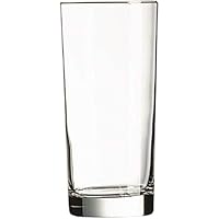 ArcoPrime Straight Sided Beverage/Cooler Glass, 16 Ounce Set of 12, Clear