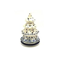 Polish Pottery Christmas Tree Luminarz - Large (8