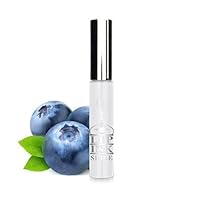 LIP INK Vegan Flavored Lip Shine Moisturizers - Blueberry | 100% Natural, Organic, Vegan, & Kosher Makeup for Women by Lip Ink International Handcrafted and Made in America