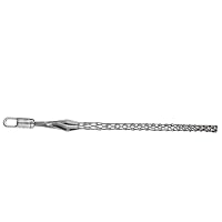 Klein Tools KPS075-2 Pulling Grip, Made in USA, Double-Weave, Rotating-Eye, 20-Inch Mesh Length, for 0.75 to 0.99-Inch