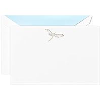 & Co. Engraved Dragonfly Correspondence Card (CC3505)
