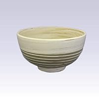 Tokoname Pottery Rice Bowl - KENJITOEN - Kneading Green - 1Rice Bowl [Standard Ship by SAL: NO Tracking Number & Insurance]