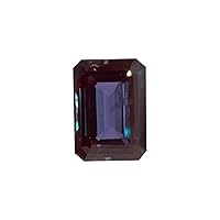 Lab Created Alexandrite Emerald shape AAA Quality from 5x3MM-18x13MM