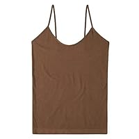 Boody Body EcoWear Women’s Cami, Scoop Neck Camisole, Soft Breathable, Lightweight Slim Fit, Viscose Made from Bamboo