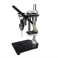 Small Bench Drill Portable Stand Precision DIY Variable Speed Drilling Machine