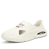 Mens Clogs, EVA Garden Shoes with Arch Support, Soft Comfort Quick-Drying
