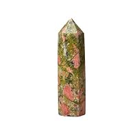 Unakite Obelisk Tower Healing Crystal Points by MarkaJewelry (50-60 MM)