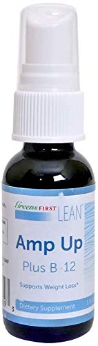 Greens First® Lean™ Amp Up Plus B-12 Dietary Supplement Spray – Nutritional Supplement – Diet Spray –30 Servings per Bottle