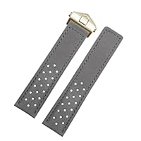 24mm Suede Leather Strap compatible with TAG HEUER MONACO CARRERA FORMULA 1 Watch