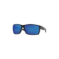 Costa Reefton 6S9007 Rectangle Sunglasses for Men + BUNDLE with Designer iWear Eyewear Care Kit