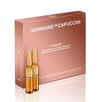 GERMAINE DE CAPUCCINI | OPTIONS - Flash lift Vial - Face serum ampoules - Fast lifting effect serum - Minimizes signs of fatigue, small expression lines and wrinkles - 5 vials of 1-ml each