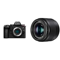 Panasonic LUMIX DC-G9M2BODY Micro Four Thirds Camera with LUMIX G Lens, 25mm, F1.7 ASPH (H-H025K)