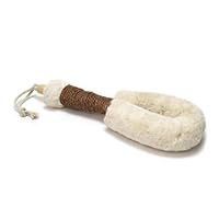 Soft Texture Jute Body Brush with Brown Cord Handle For Dry Use Only, 13
