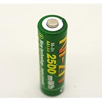 Batteries Rechargeable 1.6V Nickel-Zinc 2500Mwh Ni-Zn 2A Aa Rechargeable Battery. 1.6V 4Pcs
