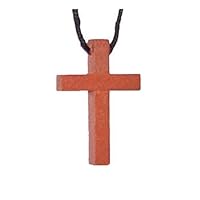 Oriental Trading Co. 48 Wholesale Wooden Cross Necklaces