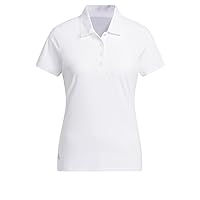 adidas Women's Ultimate365 Solid Short Sleeve Polo Shirt
