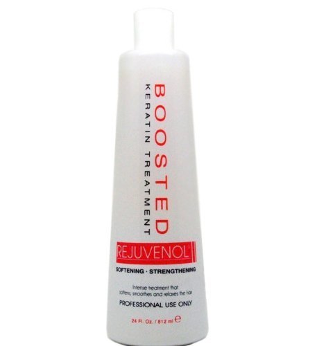 Rejuvenol Boosted Keratin Treatment 24 Oz - For coarse, resistant, and extremely curly hair.