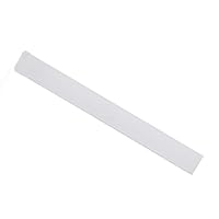 Ewatchparts 22MM RUBBER BAND WATCH STRAP COMPATIBLE WITH TAG HEUER WAE1112, WAE1113 GOLF WATCH WHITE
