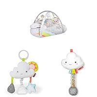 Skip Hop Silver Lining Cloud Activity Gym & Infant Toy Gift Set