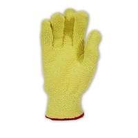 MAGID T926KVT-L Knit Terrycloth 100% Kevlar Glove, Ladies X-SMALL (Fits XX-Small), Yellow, 9 (Pack of 12)
