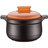 Ceramic Casserole Earthen Pot Clay Casserole Pot Ceramic Casserole - Cold and Hot Alternately Without Cracking, Lasting Health, Nutrition Upgrade