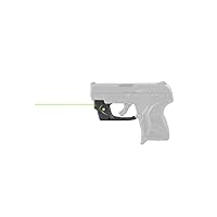 Viridian E Series Laser Sight, Custom Gun Fits, Railed or Non-Railed Pistols, Class 3R Green Laser Sight, 5mW Output