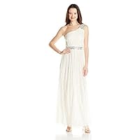 Speechless Junior's Maxi One Shoulder Party Dress