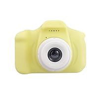 X2 HD Mini Digital Camera can take Pictures Video Small SLR Gift Toy Children's Camera(X2S HD Yellow)