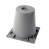 (4 Pack) - Dehumidifier Condensate Pump Furniture Risers - Gray 6