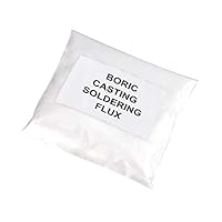 8 Oz Boric Deoxidizing Casting Flux for Melting Assaying Refining Gold Silver Copper Separating Impurities